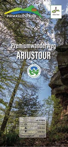 Flyer Premiumwanderweg Arius-Tour