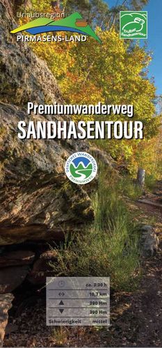 Flyer Premiumwanderweg Sandhasentour